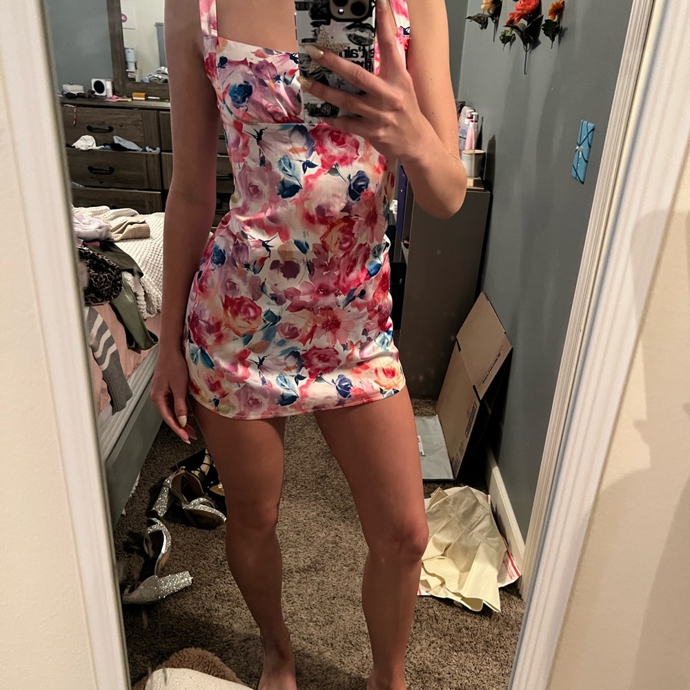 Floral Mini Dress